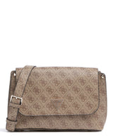 Guess Meridian Bandolera latte logo