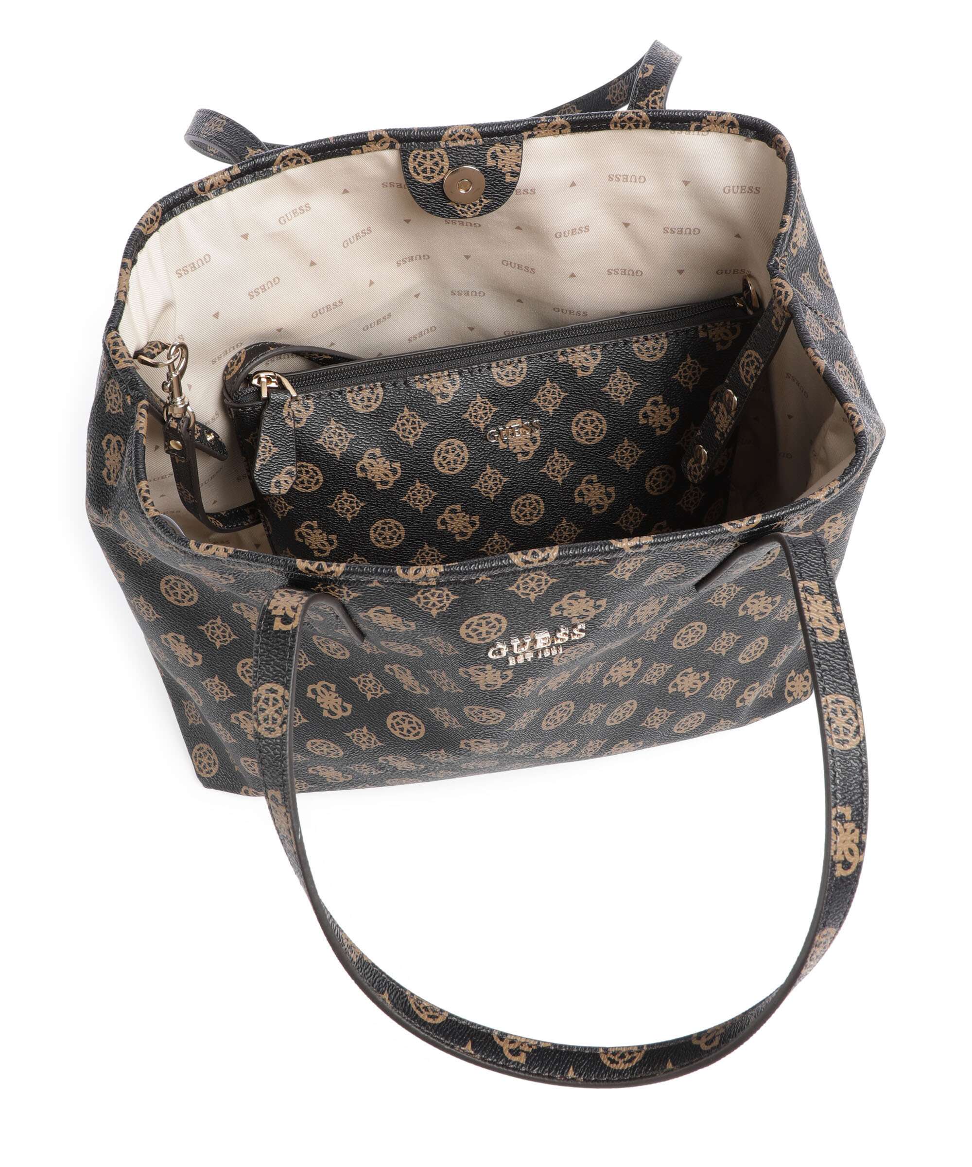 Guess Vikky Tote bag brown