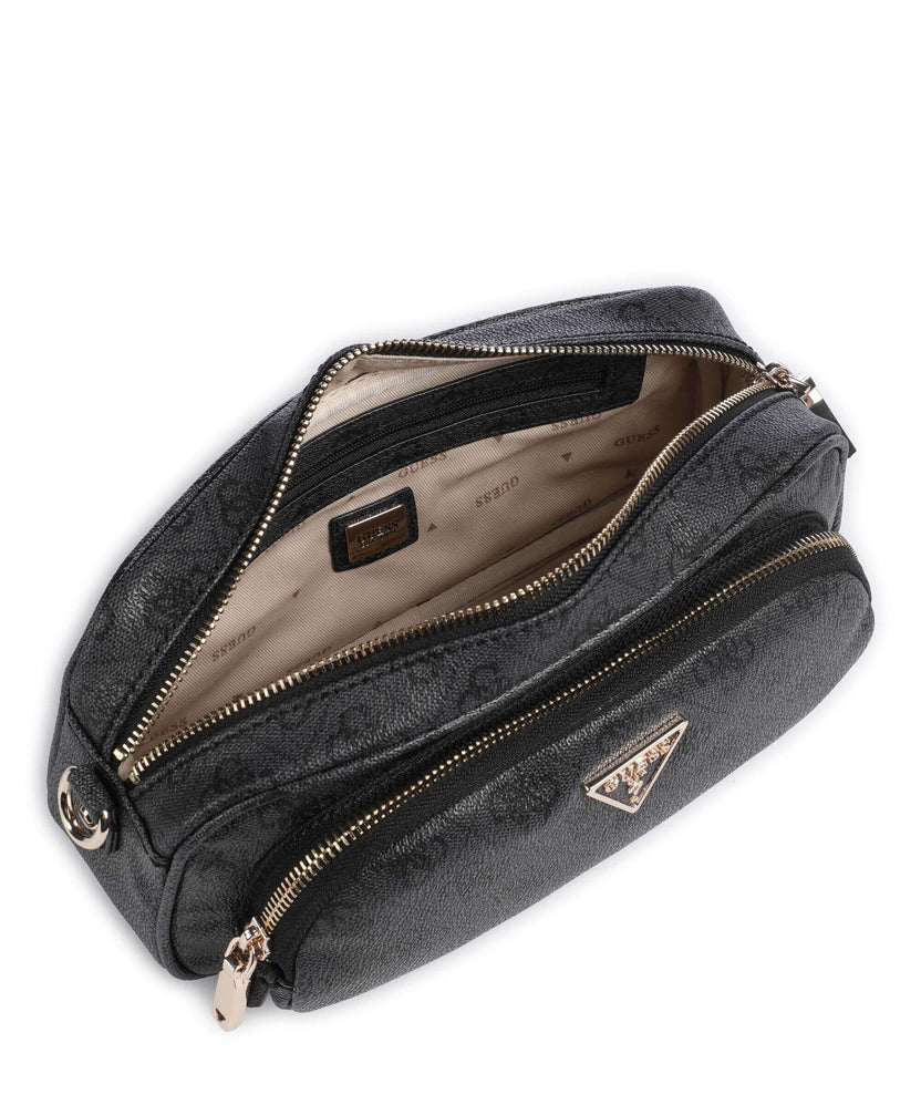 Guess Power Play Crossbody bag coal logo