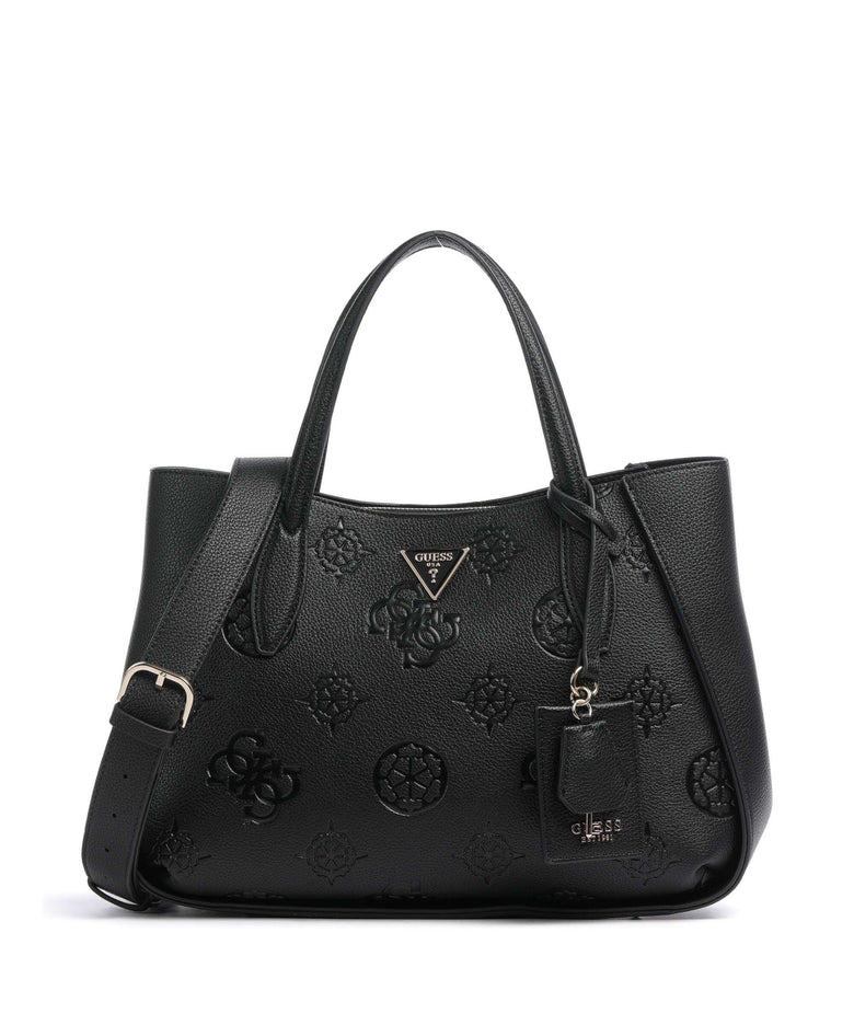 Guess Keandra Handbag black logo