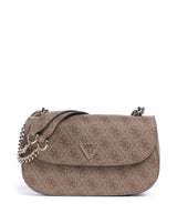 Guess Erica Eco Bolso de hombro latte logo