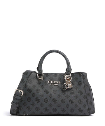 Guess Evelune Bolso de mano charcoal logo