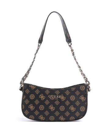 Guess Evelune Bolso de hombro mocha logo