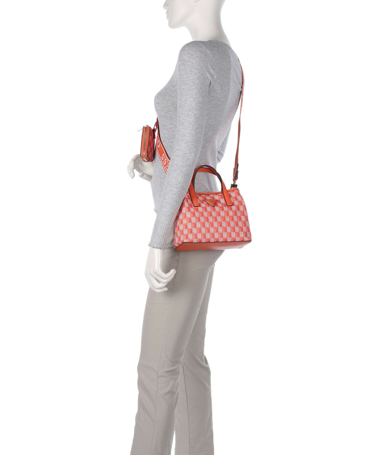 Guess G Wave Mini Handbag orange logo