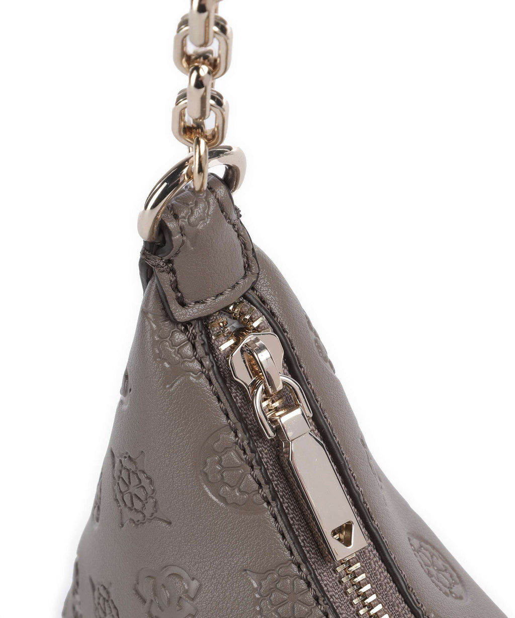 Guess Gerty Peony Shoulder bag dark taupe