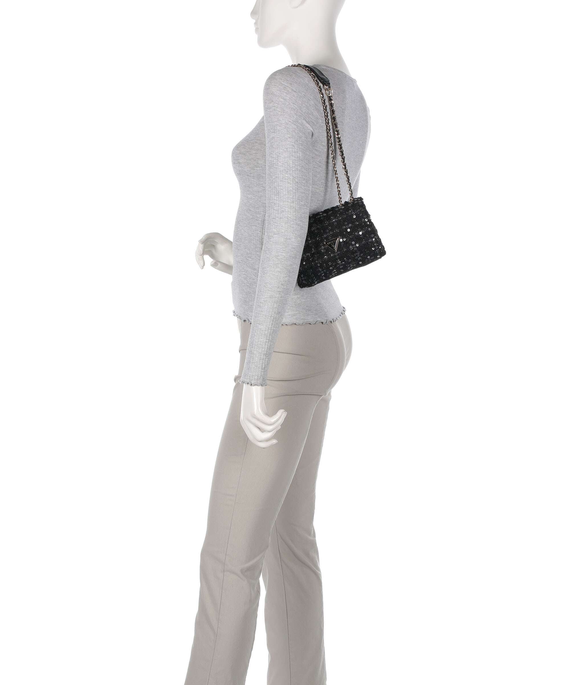 Guess Giully Shoulder bag black/grey