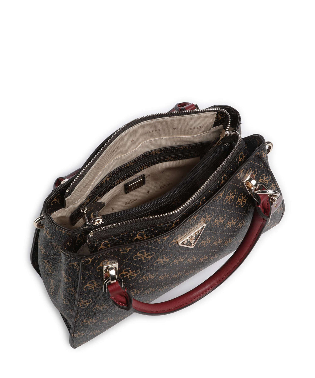 Guess Noelle Q Logo Handbag brown