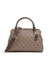 Guess Noelle 4G Basique Logo Bolso de mano latte logo/brown