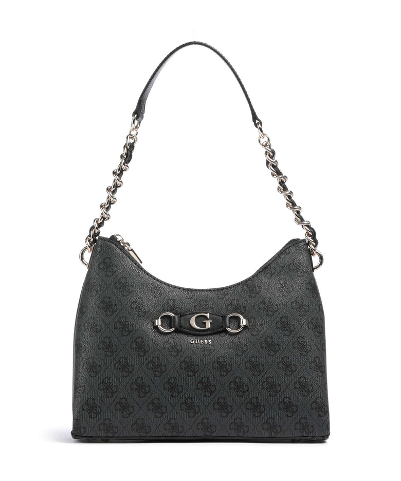 Guess Izzy Shoulder bag coal logo