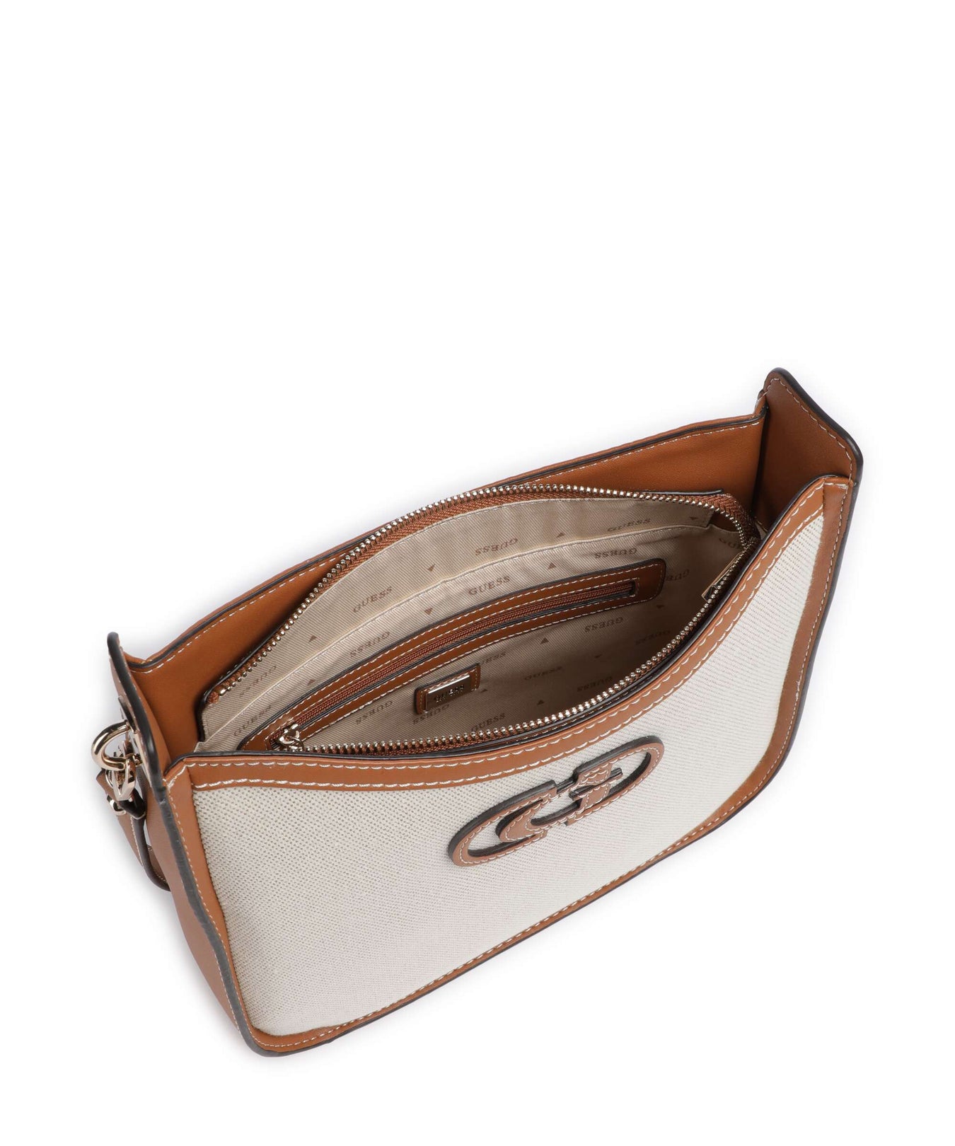 Guess Sebina Shoulder bag natural/caramel