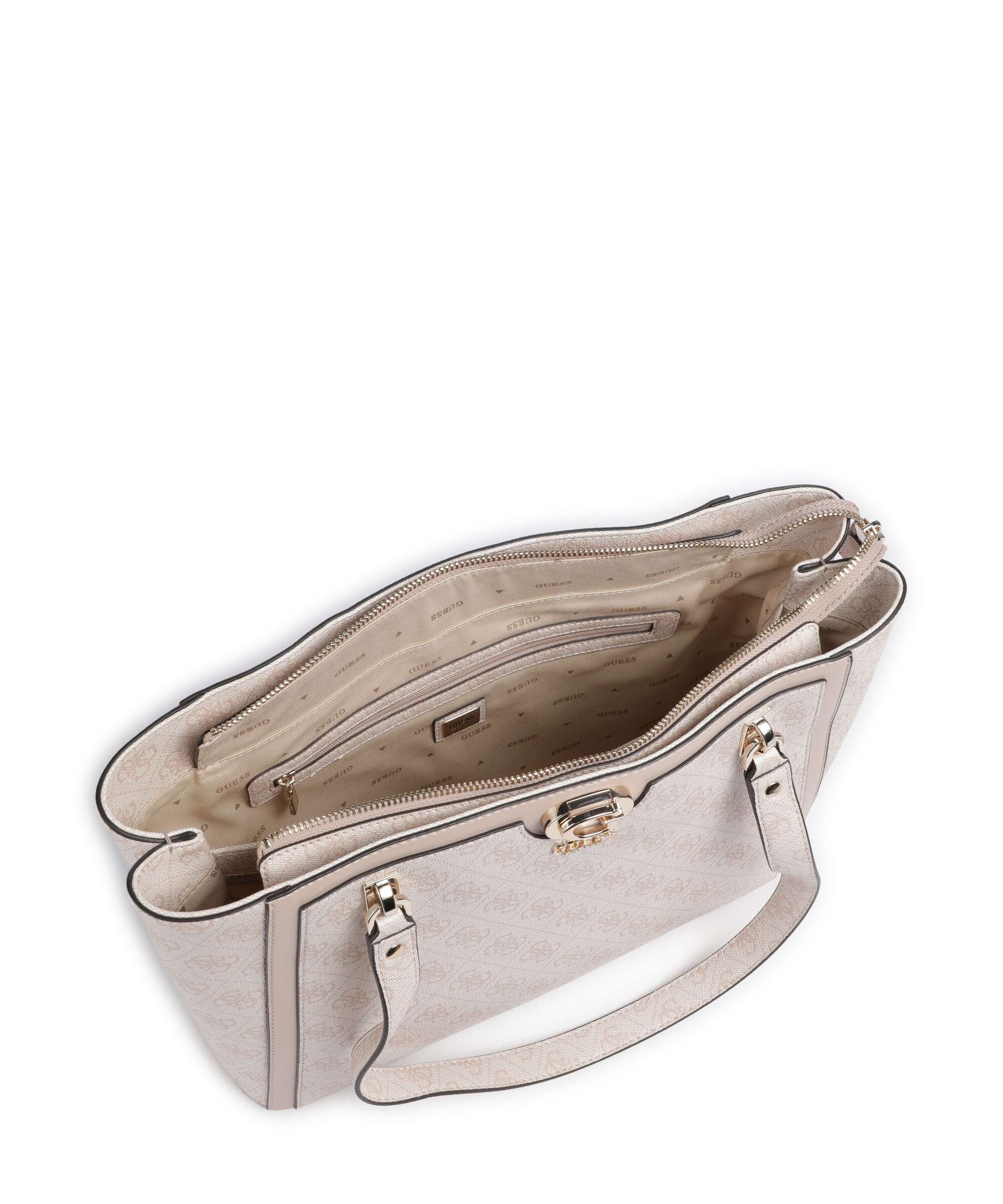 Guess Orlina 4G Logo Tote bag sand logo