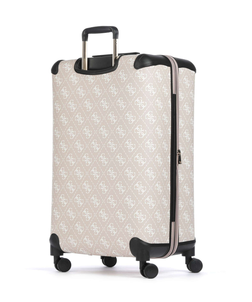 Guess Berta Maxi 4G Spinner (4 wheels) sand logo