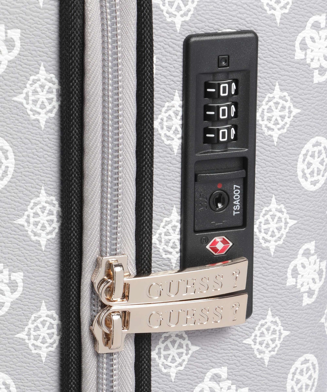 Guess Wilder Spinner (4 wheels) lavendar/grey