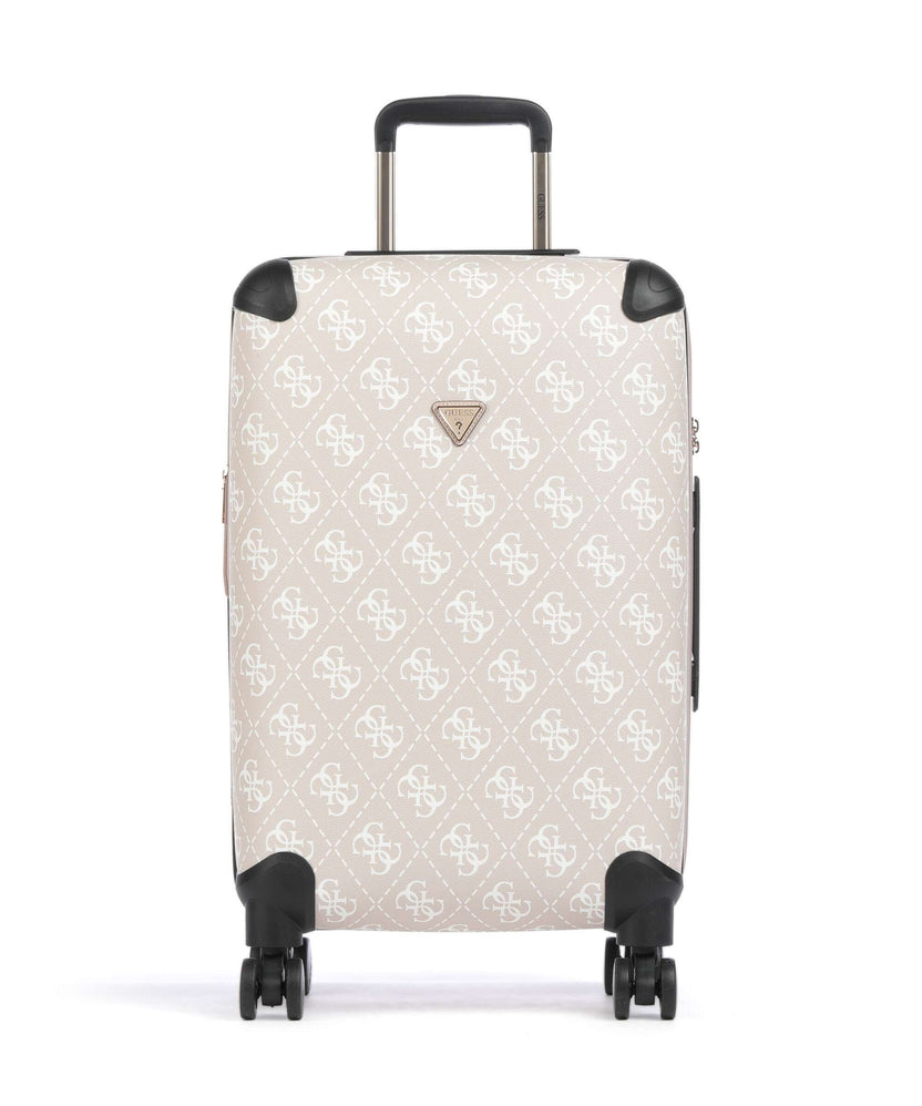 Guess Berta Maxi 4G Spinner (4 wheels) sand logo
