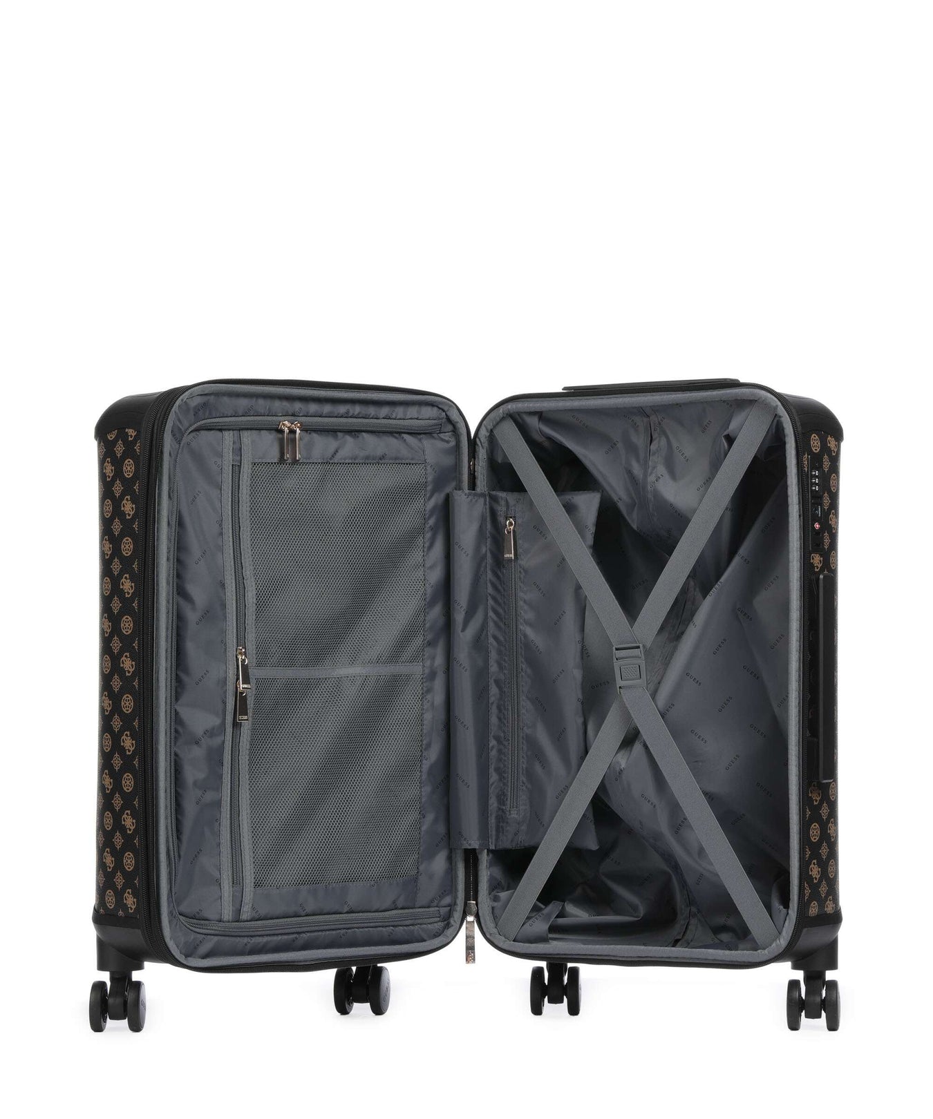 Guess Wilder Spinner (4 wheels) brown