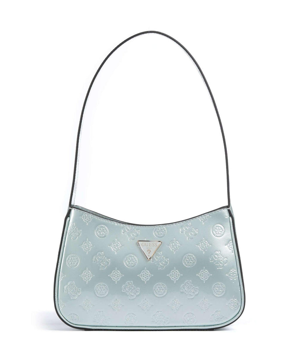 Guess Arnela Shoulder bag powder blue logo