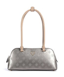 Guess Arnela Shoulder bag pewter logo