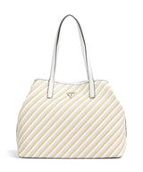 Guess Vikky Large Bolsa shopping natural/white