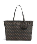 Guess Power Play Bolsa shopping brown logo