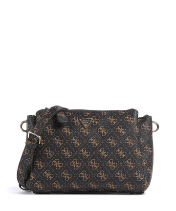 Guess Noelle Q Logo Bandolera brown logo