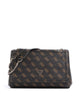 Guess Noelle Q Logo Bolso de hombro brown logo