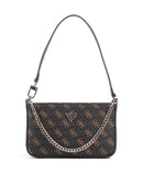 Guess Noelle Q Logo Bolso de hombro brown logo