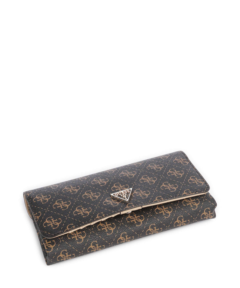 Guess Noelle Q Logo Wallet brown logo