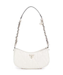 Guess Aldina G-Shine Bolso de hombro offwhite