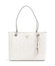 Guess Aldina G-Shine Bolsa shopping offwhite