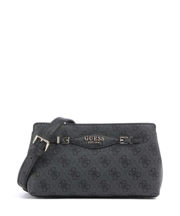 Guess Katya 4G Logo Bandolera coal logo