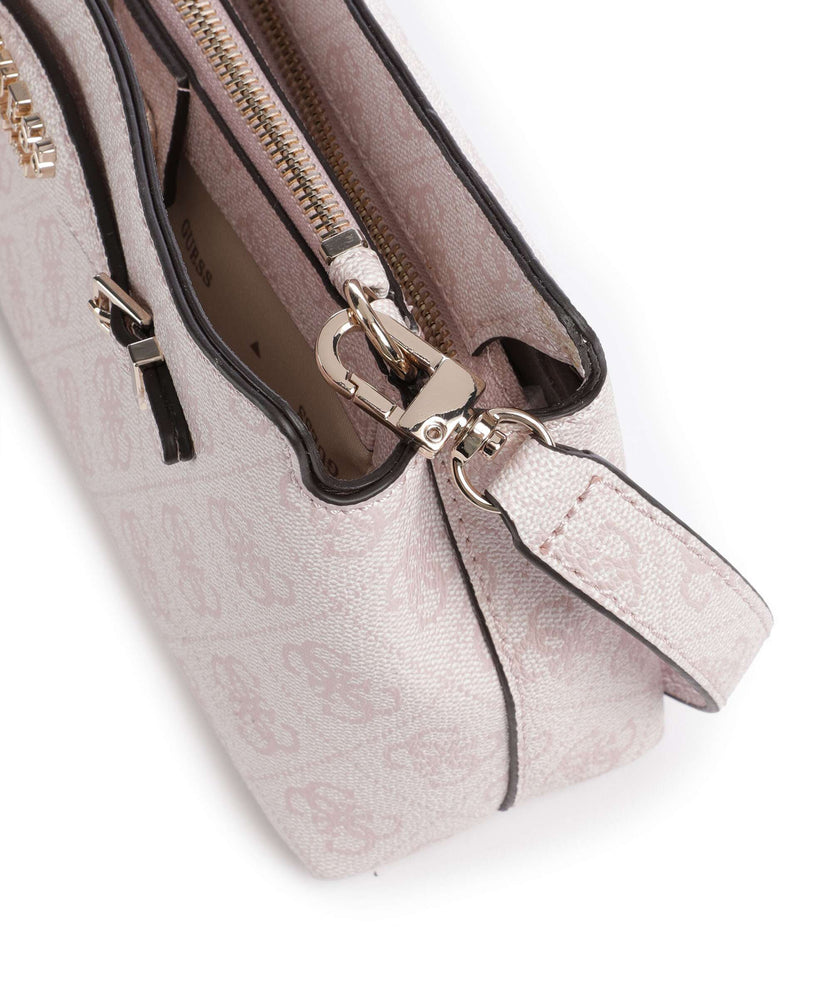 Guess Katya 4G Logo Crossbody bag rose water logo