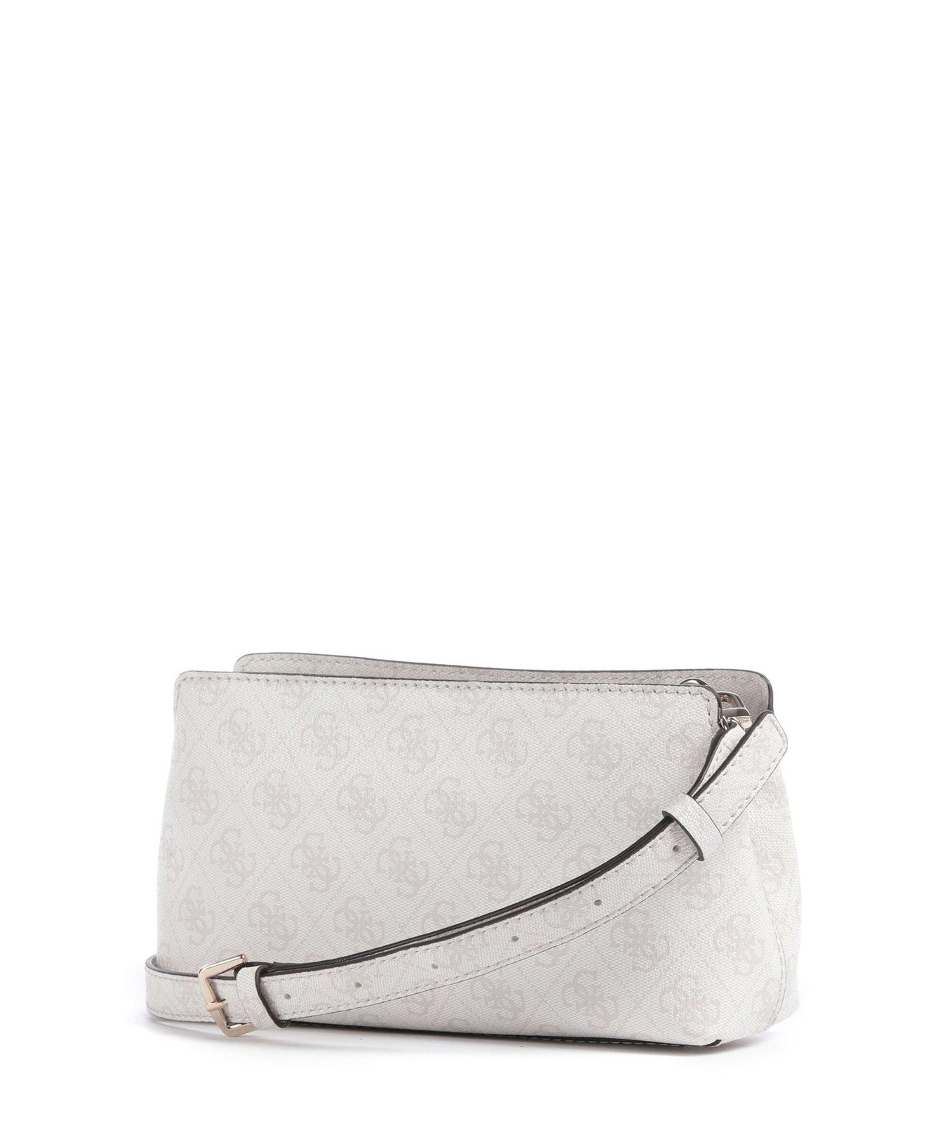 Guess Katya 4G Logo Crossbody bag white logo