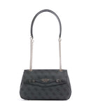 Guess Katya 4G Logo Shoulder bag coal logo