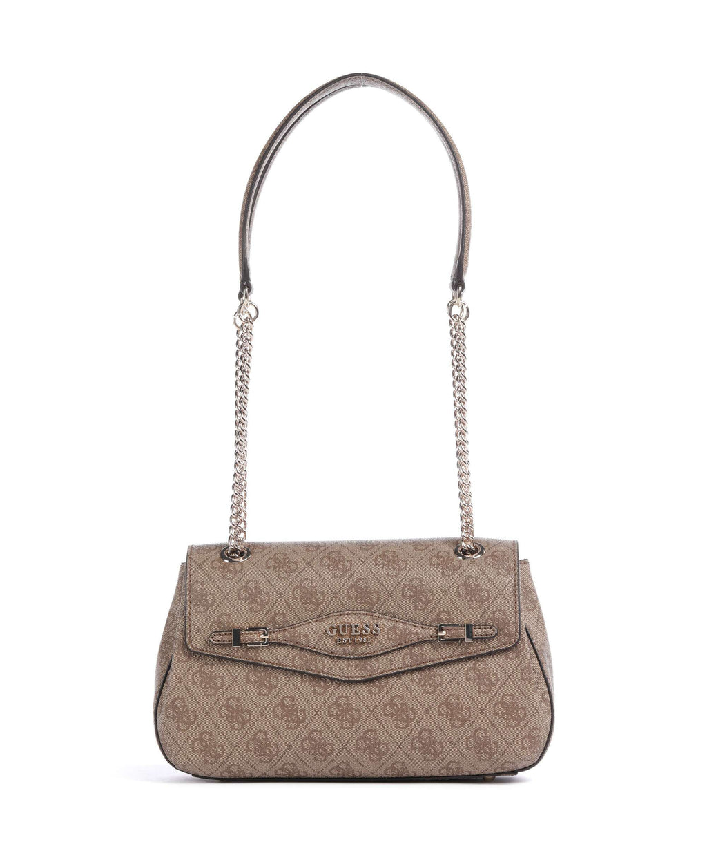 Guess Katya 4G Logo Shoulder bag latte logo