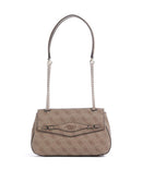Guess Katya 4G Logo Shoulder bag latte logo