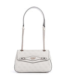 Guess Katya 4G Logo Shoulder bag white logo