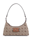 Guess Neda 4G Peony Logo Bolso de hombro latte logo