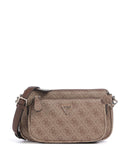 Guess Noelle 4G Logo Bolso de hombro latte logo/brown