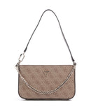 Guess Noelle Mini Bolso de hombro latte logo/brown