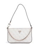 Guess Noelle Mini Bolso de hombro white logo