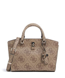 Guess Queensland Big 4G Logo Bolso de mano latte logo