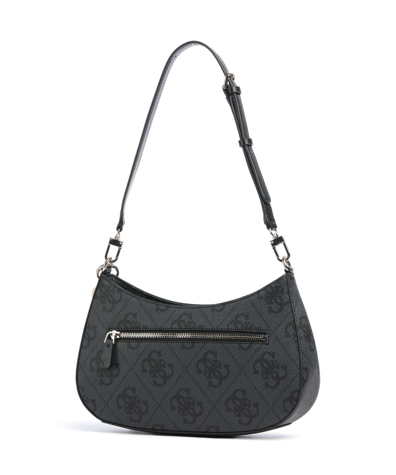 Guess Noelle 4G Logo Shoulder bag coal logo