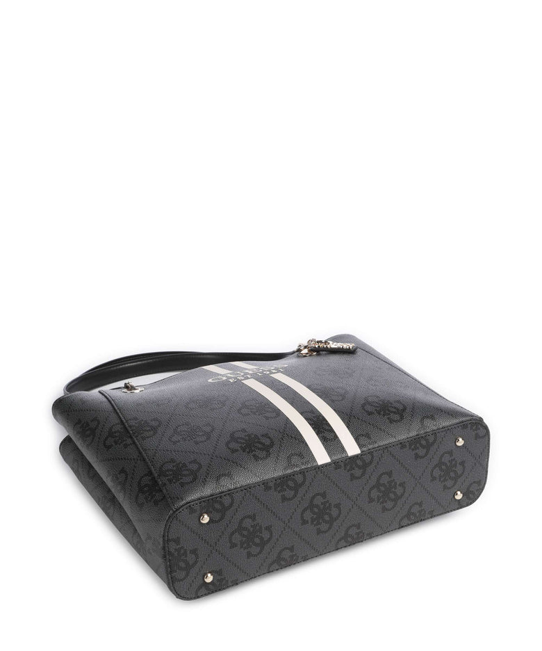 Guess Noelle 4G Logo Tote bag coal logo