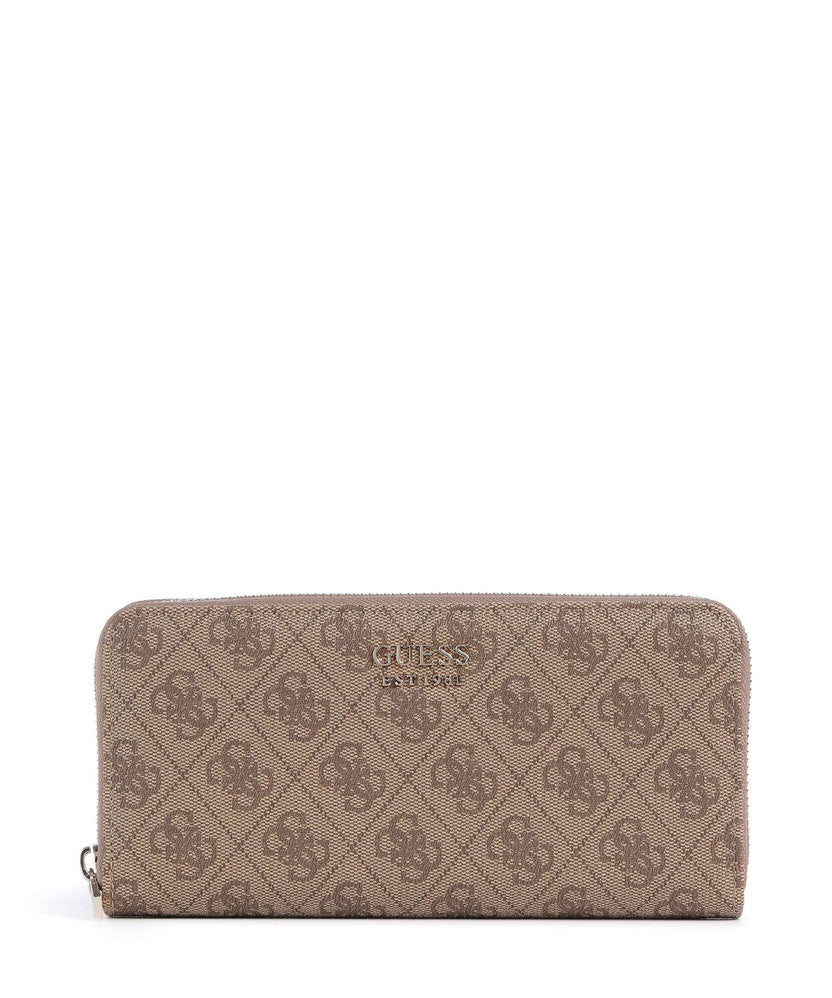 Guess Brenton Wallet latte logo