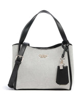 Guess Nicolette Bolso de mano natural/black