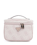 Guess Berta 4G Logo Toiletry bag rose water logo