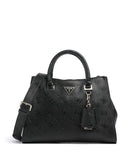 Guess Cresidia Bolso de mano black logo