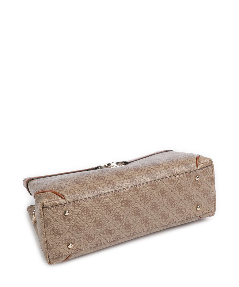 Guess Dea Handbag latte logo