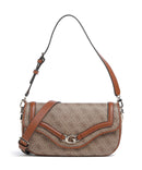 Guess Dea Bolso de hombro latte logo