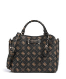 Guess Silia Bolso de mano espresso logo